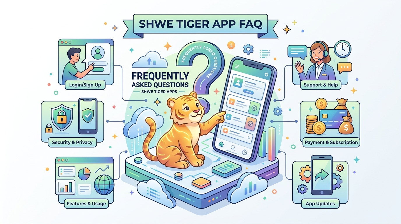 Shwe Tiger အသုံးပြုနည်း အဆင့်ဆင့် လမ်းညွှန်