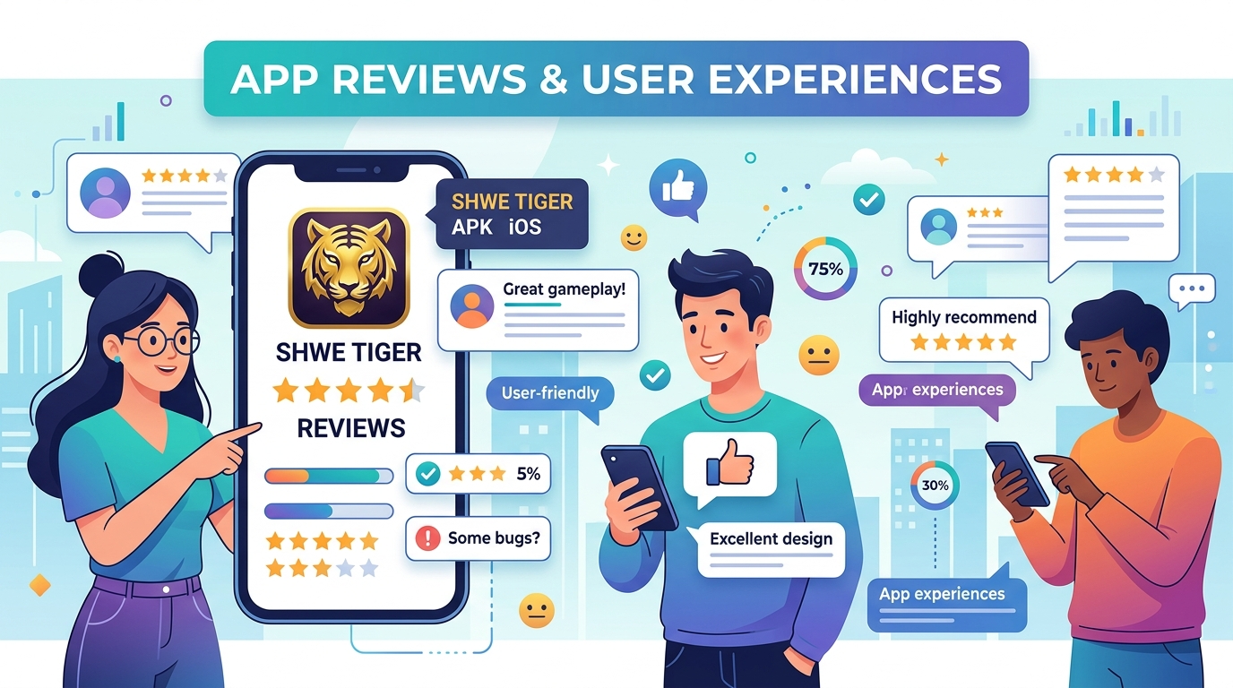 iOS အတွက် Shwe Tiger (တရားဝင်နည်းလမ်း) ဒေါင်းလုဒ်လုပ်နည်း