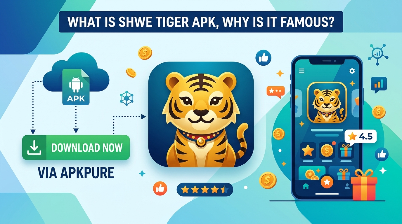 Shwe Tiger APKPure download လုပ်နည်း အဆင့်ဆင့်