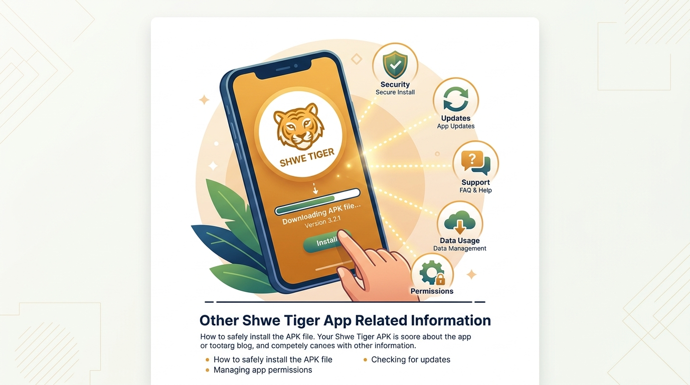 Shwe Tiger App APK ၏ အခြားအချက်အလက်များ