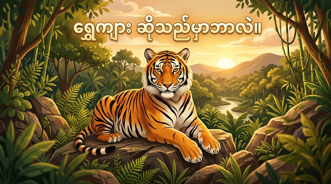 Shwe Tiger လက်မှုပညာ
