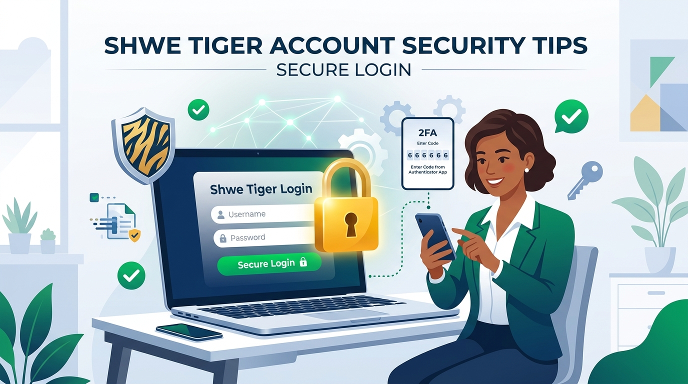 Shwe Tiger login အကောင့်လုံခြုံရေးအတွက် အကြံပြုချက်များ